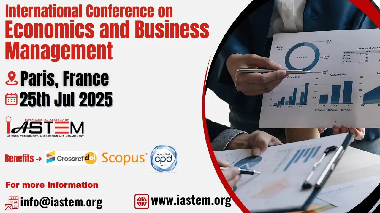 Economics and Business Management Conference in France